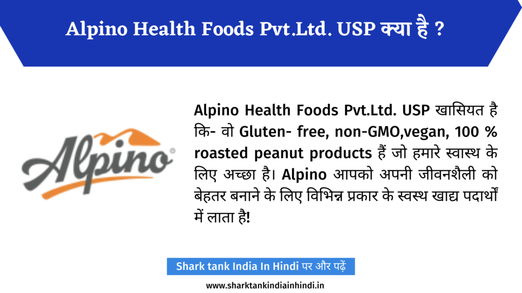Alpino Health Foods Shark Tank IndiEpisode 25