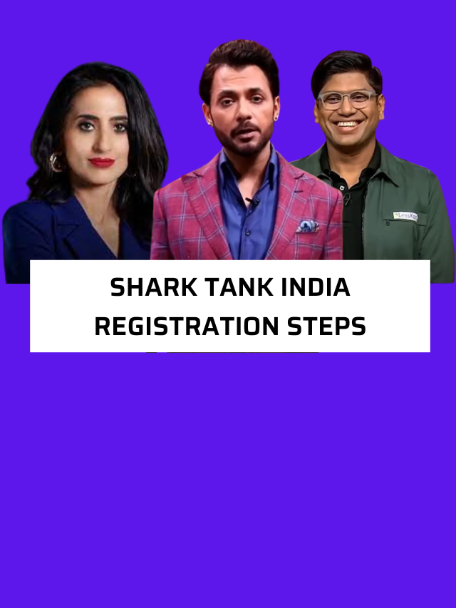 Shark Tank India registration steps