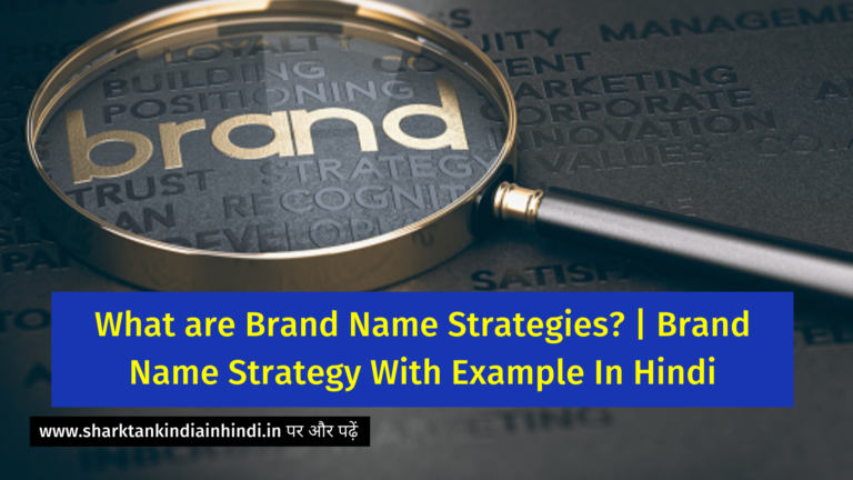 What are Brand Name Strategies? | Brand Name Strategy With Example In Hindi