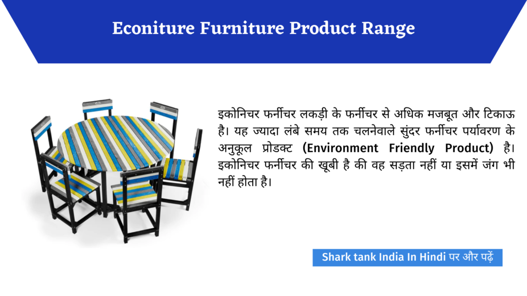 Shark Tank India: Econiture - Recycle Bell Furniture And Home Decor