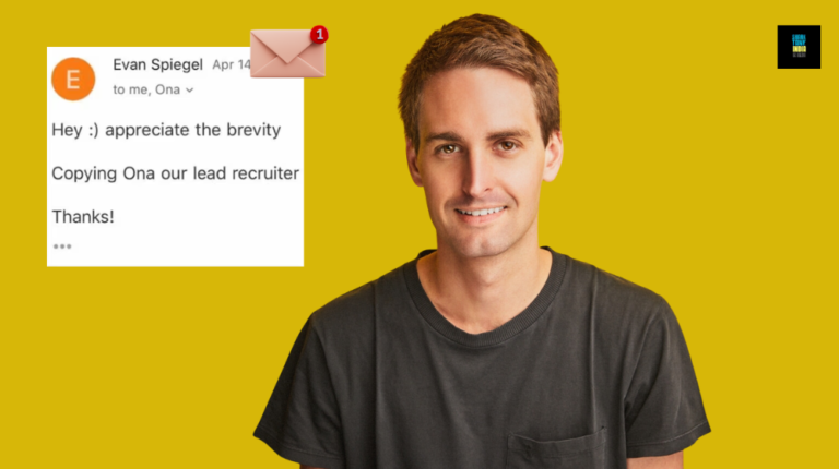 Snapchat CEO's 2014 email to Indian-origin techie asking for an internship in 3 points is viral