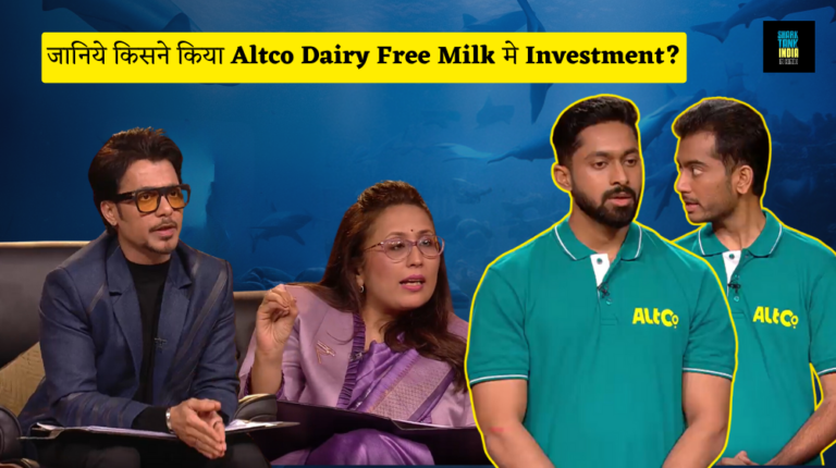 Altco Dairy Free Milk Shark Tank India
