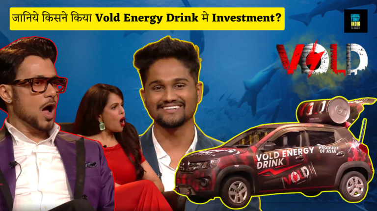 Vold Energy Drink Shark Tank India