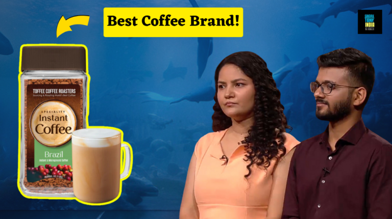 shark tank india toffee coffee roasters news