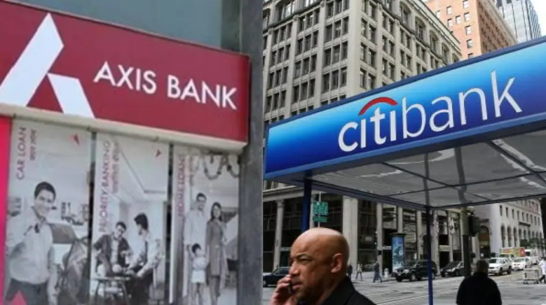 citi bank merger to axis bank