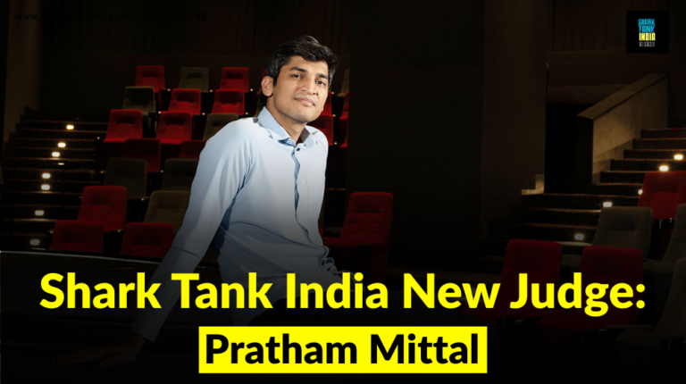 Pratham Mittal Shark Tank India Judge