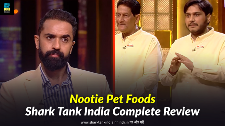 nootie pet Food Shark Tank India