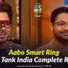 Aabo Smart Ring Shark Tank India